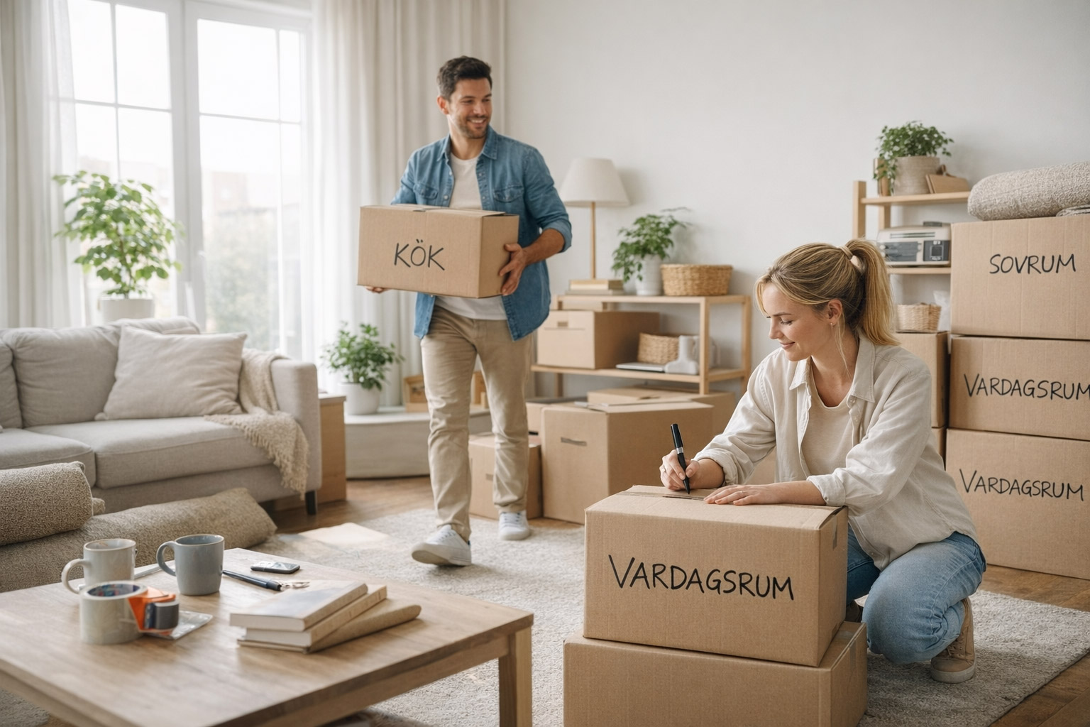 Flytt utan stress - så planerar du en smidig och effektiv flytt